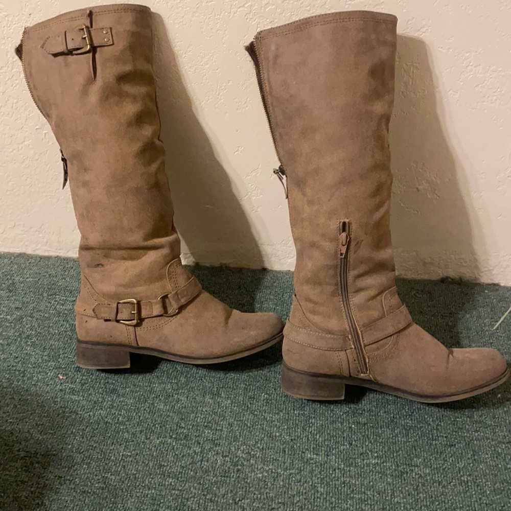 Knee high boots